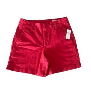 Gap women’s 4” downtown Khaki shorts, size 0 tall, NWT